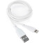 Кабель USB - Lightning, 1м, Cablexpert CCB-USB-AMAPO1-1MW