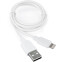 Кабель USB - Lightning, 1м, Cablexpert CCB-USB-AMAPO2-1MW