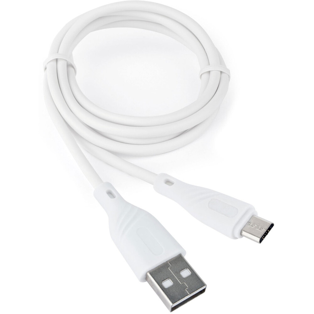 Кабель USB A (M) - microUSB B (M), 1м, Gembird CCB-mUSB2-AMBMO1-1MW