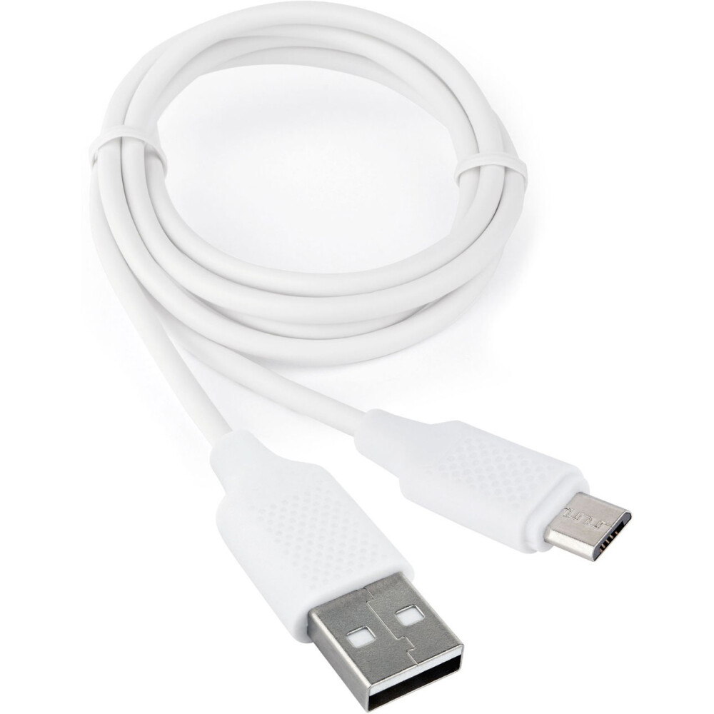 Кабель USB A (M) - microUSB B (M), 1м, Gembird CCB-mUSB2-AMBMO2-1MW