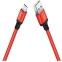 Кабель USB A (M) - microUSB B (M), 2м, HOCO X14 Red/Black (HC-62912)