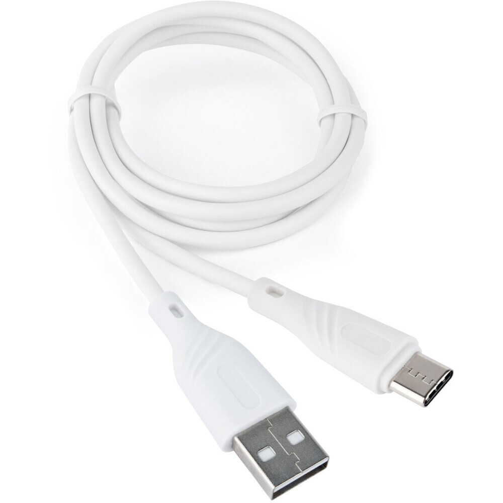 Кабель USB - USB Type-C, 1м, Cablexpert CCB-USB2-AMCMO1-1MW