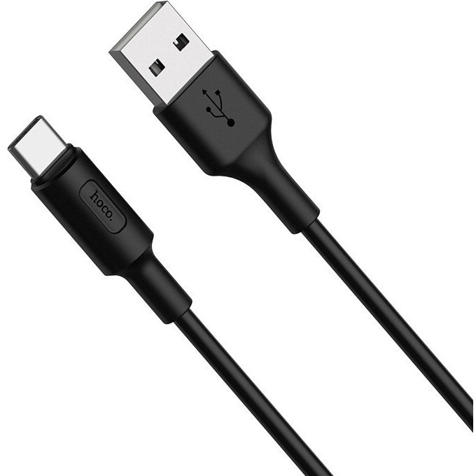 Кабель USB - USB Type-C, 1м, HOCO X25 Black (HC-80145) - 6957531080145