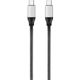 Кабель USB Type-C - USB Type-C, 2м, Harper BRCH-772 Silver