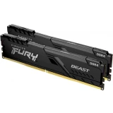 Оперативная память 16Gb DDR4 3200MHz Kingston Fury Beast Black (KF432C16BBK2/16-SP) (2x8Gb KIT)