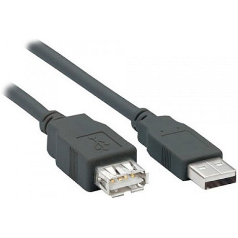 Кабель удлинительный USB A (M) - USB A (F), 1.8м, Filum FL-C-U2-AM-AF-1.8M