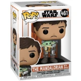 Фигурка Funko POP! Star Wars Mandalorian Mandalorian with Grogu (54525)