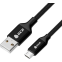 Кабель USB A (M) - microUSB B (M), 1м, Greenconnect GCR-52475