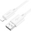 Кабель USB - Lightning, 1м, HOCO X88 White (HC-83318) - 6931474783318