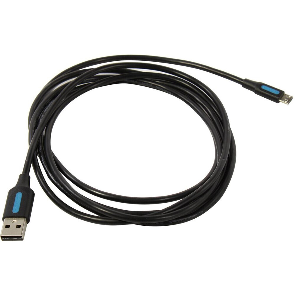 Кабель USB A (M) - microUSB B (M), 2м, Vention COLBH