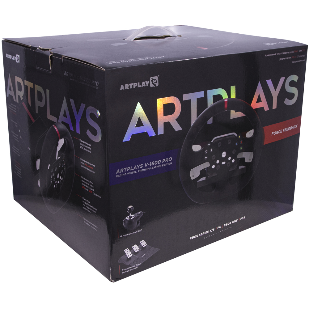 Руль Artplays V-1600 Pro: купить в интернет магазине Регард Москва: цена,  характеристики, описание, отзывы