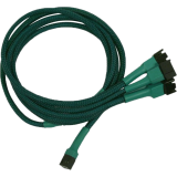 Разветвитель 3-pin - 4x 3-pin, Nanoxia NX34A60G Green