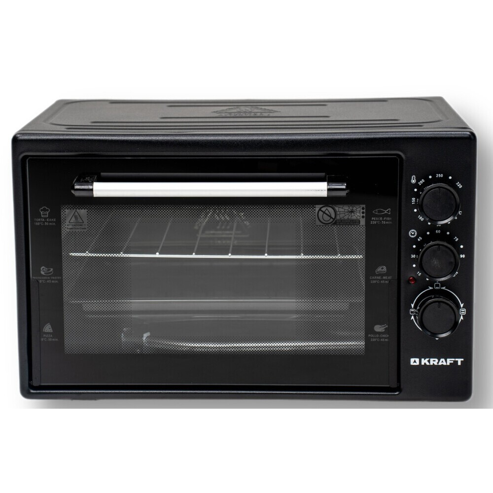 Мини-печь KRAFT KF-MO 3200 Black - KF-MO 3200 BL