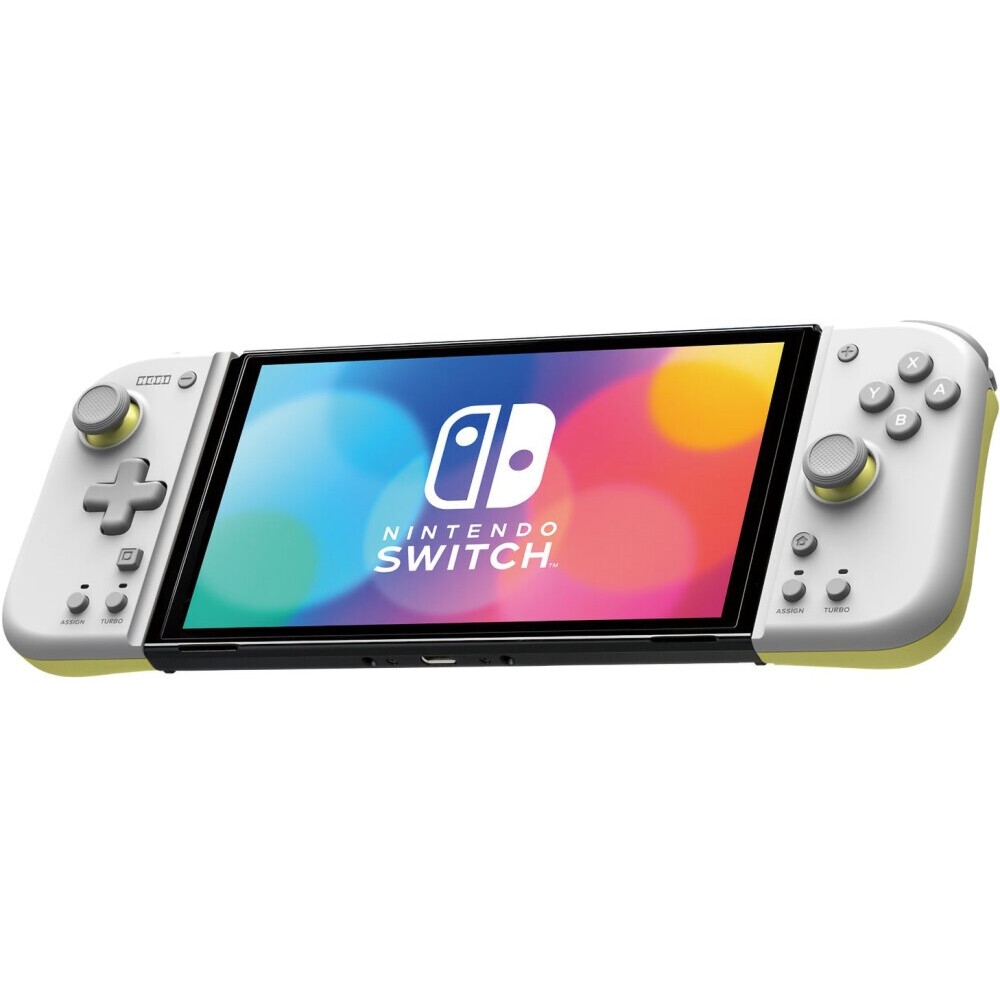 Контроллеры Hori Split Pad Compact Grey/Yellow для Nintendo Switch - NSW-373U