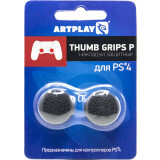 Накладки на стики Artplays Thumb Grips Black для Sony PS4 (ACPS4128)