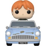 Фигурка Funko POP! Rides Harry Potter Chamber of Secrets 20th Ron Weasley In Flying Car (65654)