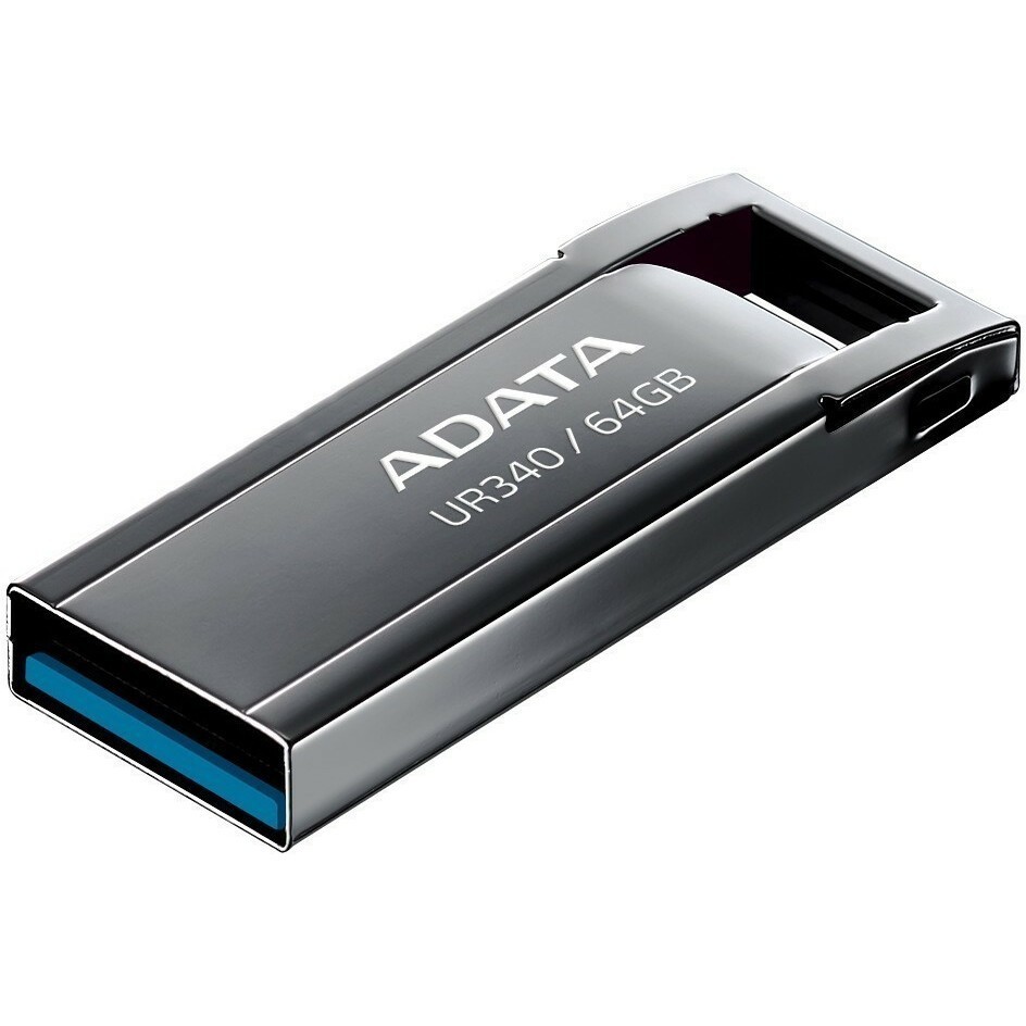 USB Flash накопитель 64Gb ADATA UR340 Black - AROY-UR340-64GBK