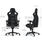 Игровое кресло Noblechairs EPIC Real Leather Black (NBL-RL-BLA-001)