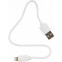 Кабель USB - Lightning, 0.3м, Гарнизон GCC-USB2-AP2-0.3M-W - фото 2