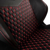 Игровое кресло Noblechairs HERO Real Leather Black/Red (NBL-HRO-RL-BRD)