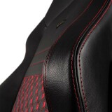 Игровое кресло Noblechairs HERO Real Leather Black/Red (NBL-HRO-RL-BRD)