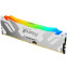 Оперативная память 16Gb DDR5 6000MHz Kingston Fury Renegade White RGB (KF560C32RWA-16)