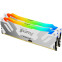 Оперативная память 32Gb DDR5 6800MHz Kingston Fury Renegade White RGB (KF568C36RWAK2-32) (2x16Gb)