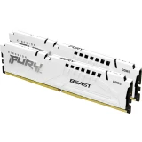 Оперативная память 64Gb DDR5 5600MHz Kingston Fury Beast White (KF556C36BWEK2-64) (2x32Gb KIT)