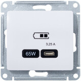 Розетка USB Schneider Electric Glossa GSL000127