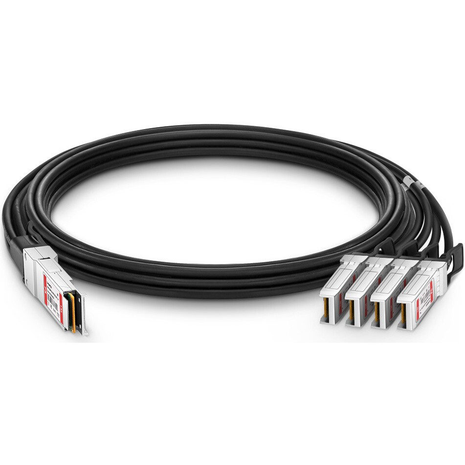 Кабель QSFP28 FS Q-4S28PC01