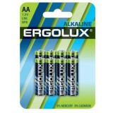 Батарейка Ergolux LR6 (AA, 8шт)