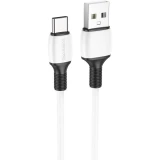 Кабель USB - USB Type-C, 1м, Borofone BX84 White (6974443386813)