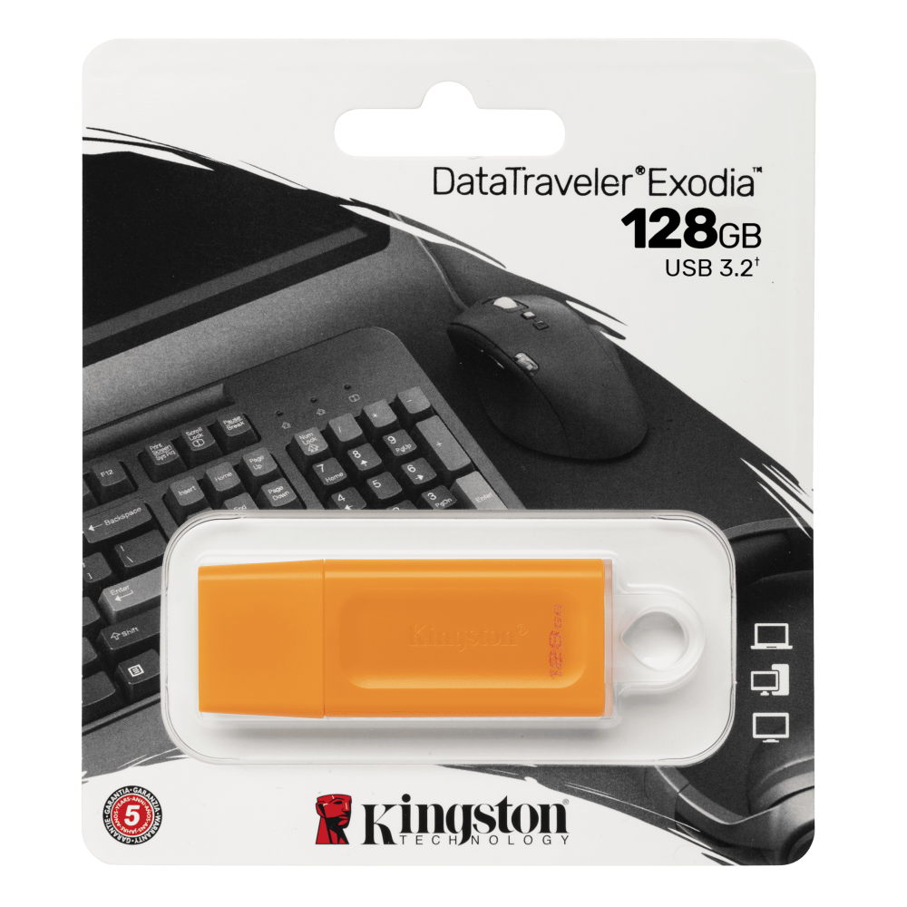 USB Flash накопитель 128Gb Kingston DataTraveler Exodia (KC-U2G128-7GO)