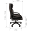 Офисное кресло Chairman 442 Black (00-07051155) - 00-07051155/00-07127984 - фото 5