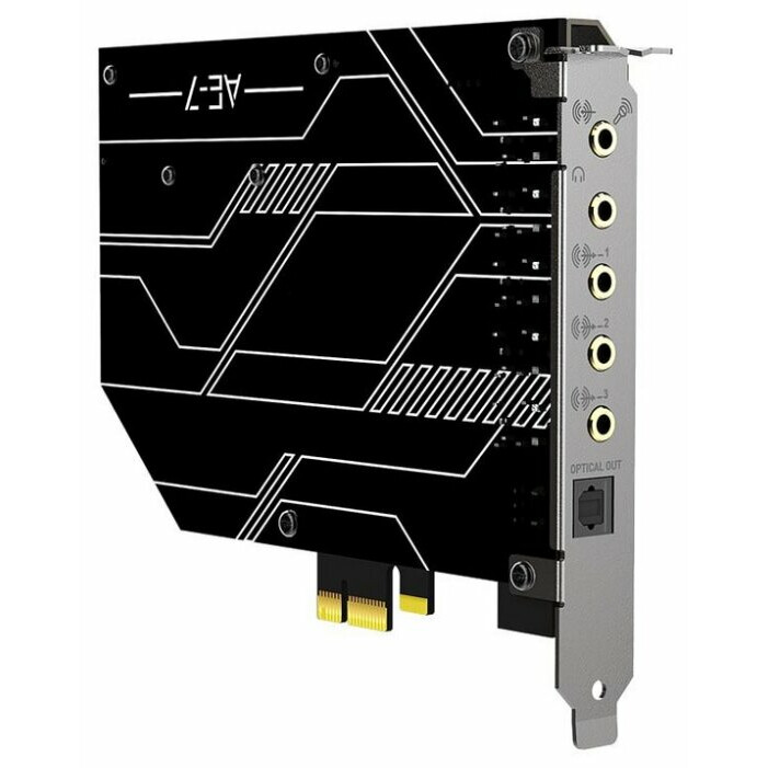 Звуковая карта pci e creative sound blaster ae 7