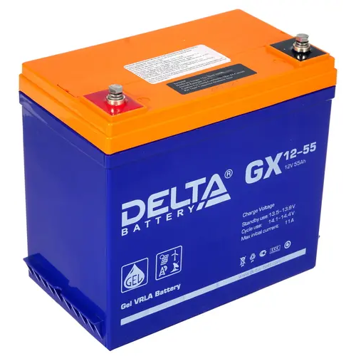 Аккумуляторная батарея Delta GX12-55 - GX 12-55