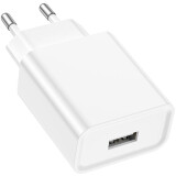 Сетевое зарядное устройство Borofone BA74A White + MicroUSB Cable (6974443388664)