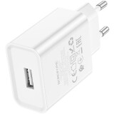 Сетевое зарядное устройство Borofone BA74A White + MicroUSB Cable (6974443388664)