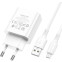 Сетевое зарядное устройство Borofone BA74A White + MicroUSB Cable - 6974443388664 - фото 7