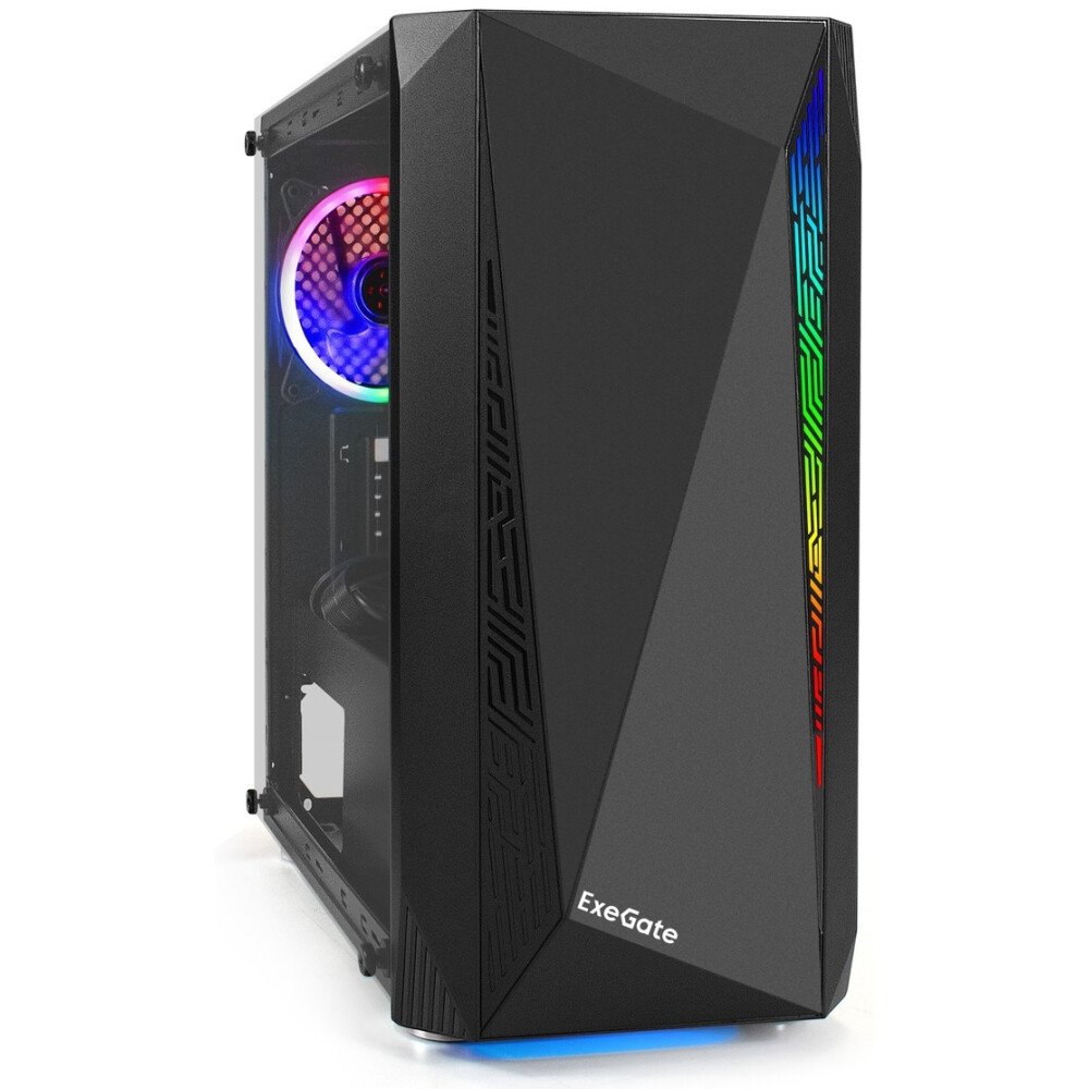 Корпус ExeGate Mistery R2 500W Black - EX294474RUS