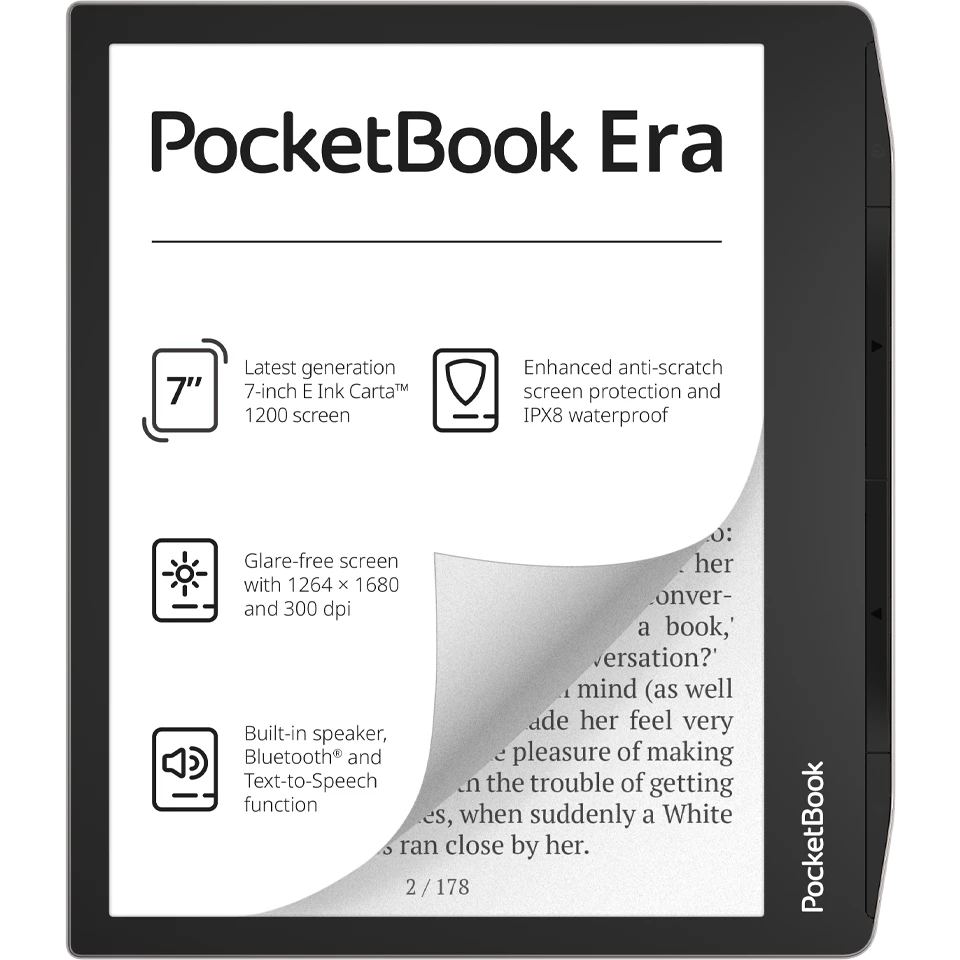 Электронная книга PocketBook 700 Era Stardust Silver - PB700-U-16-WW