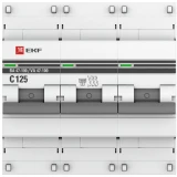 Автоматический выключатель EKF mcb47100-3-125C-pro