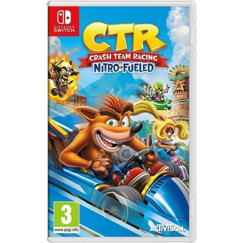 Игра Crash Team Racing Nitro-Fueled для Nintendo Switch (Английская версия)