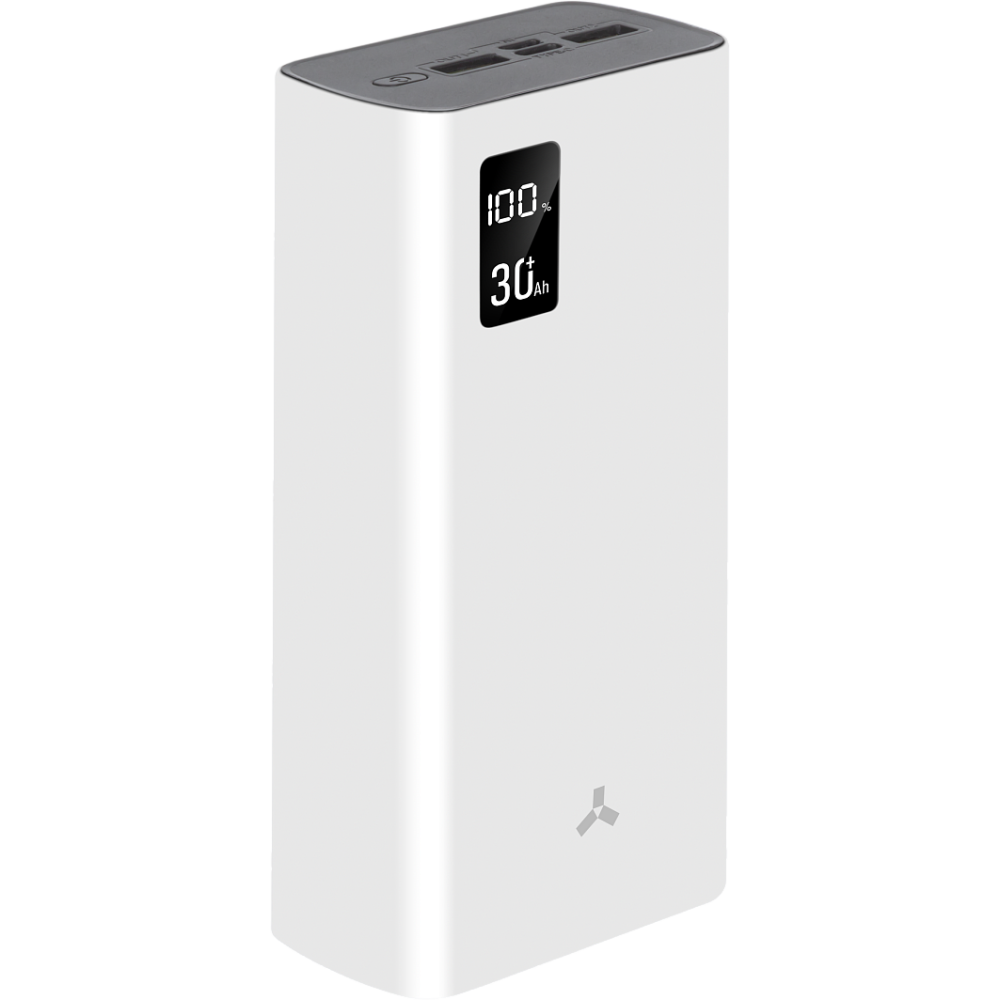 Внешний аккумулятор Accesstyle Bison 30PQD White