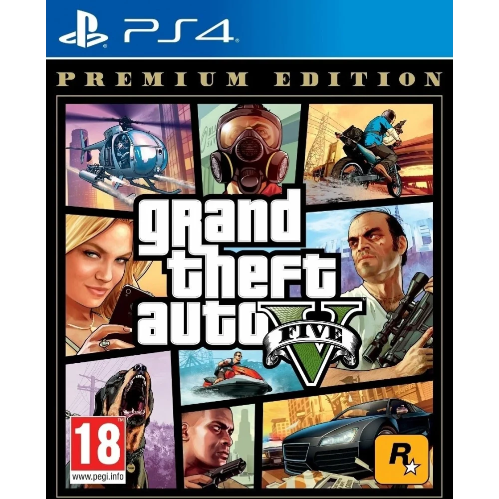 Игра Grand Theft Auto V - Premium Edition для Sony PS4