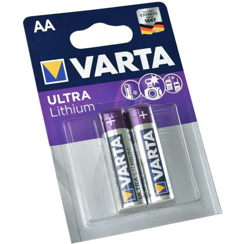 Батарейка Varta Ultra Lithium (AA, 2 шт.) - 06106301402