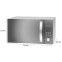 Микроволновая печь Profi Cook PC-MWG 1176 Silver - фото 3