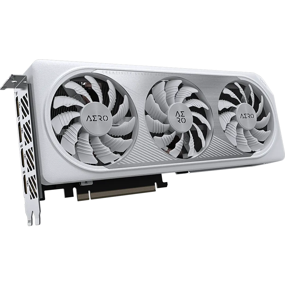 Видеокарта NVIDIA GeForce RTX 4060 Ti Gigabyte 8Gb (GV-N406TAERO OC-8GD)