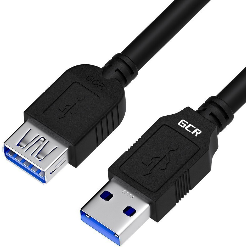 Кабель удлинительный USB A (M) - USB A (F), 2м, Greenconnect GCR-52701