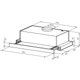 Вытяжка LEX Honver 2M 600 Inox (TRHI000002)